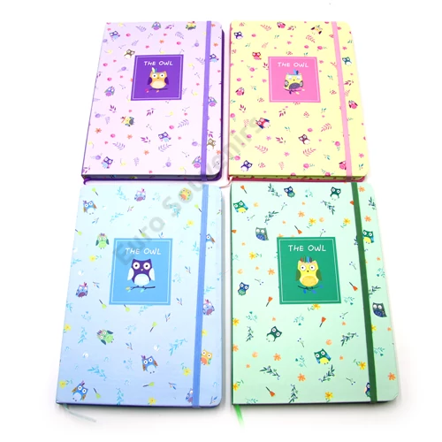 NOTESZ BAGLYOS 4 SZÍN 16/96 21x14 cm