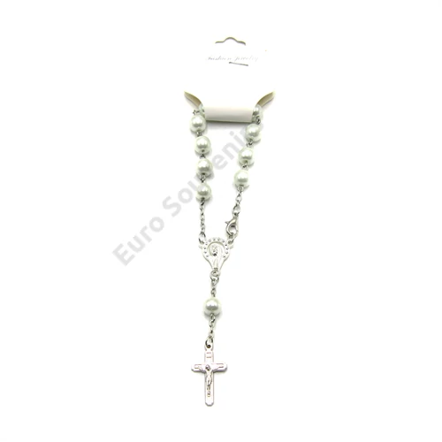 RÓZSAFŰZÉR MINI FEHÉR 12/    15 cm