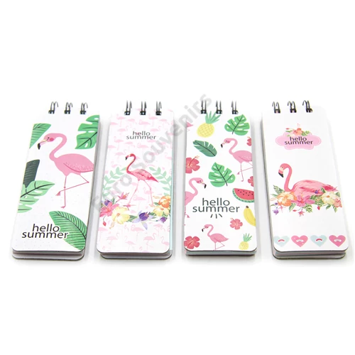 NOTESZ FLAMINGÓS 4 féle 20/400 14.5x4x1 cm