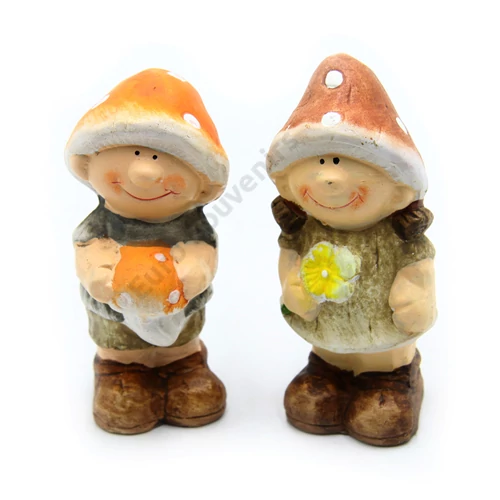 GOMBA FIGURA 2 féle 8/128 10x4,5x5 cm