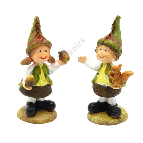 FIGURA MAKKOS 2 FÉLE 12/192 8x3.5x5 cm