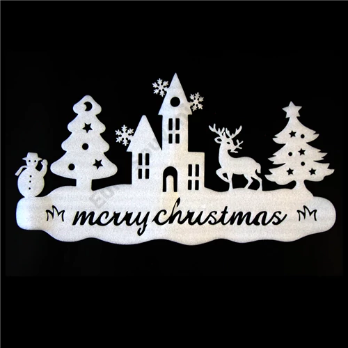ABLAKDÍSZ MERRY CHRISTMAS 1/400 62x34 cm