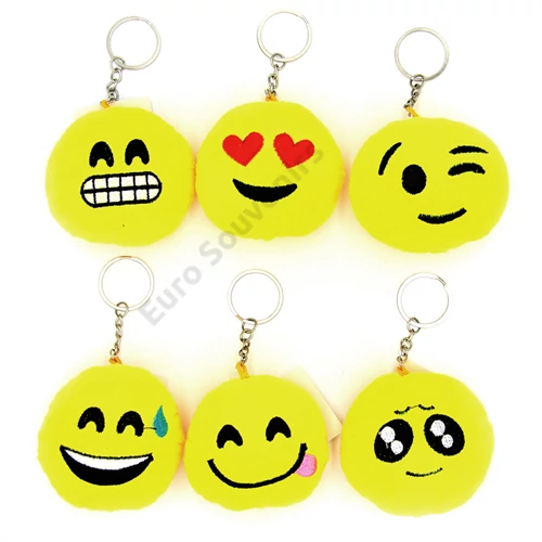 PLÜSS SMILEY 24/600 8x4 cm többféle