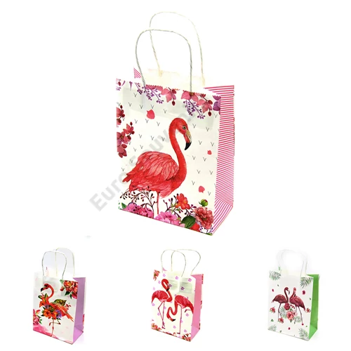DÍSZTASAK FLAMINGÓS 12/1200 4 féle 20x15x8 cm