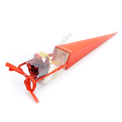 FÉMRÓZSA DOBOZBAN 10/300 41 cm PIROS