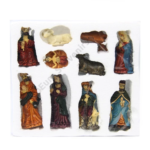 BETLEHEM FIGURÁK 10 DB-OS 1/48 18.5X16.5CM DOB