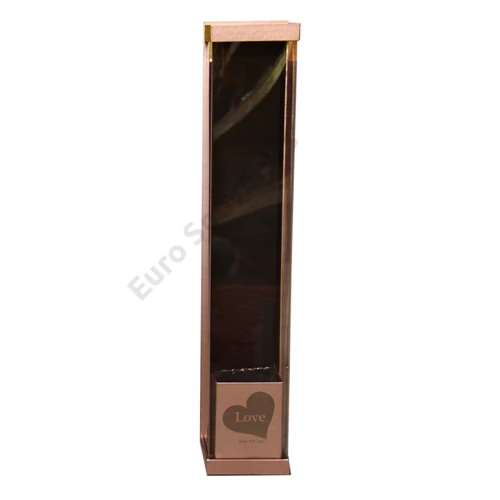VIRÁGDOBOZ AKRIL 1/20 61x11x10 cm ROSEGOLD
