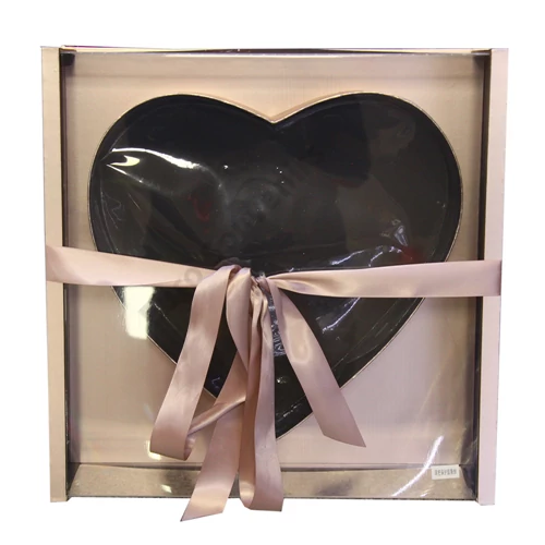 VIRÁGDOBOZ AKRIL 1/2 ROSEGOLD 49x49x16 cm