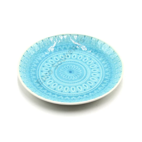 TÁNYÉR 21 cm 6/30 KÉK 