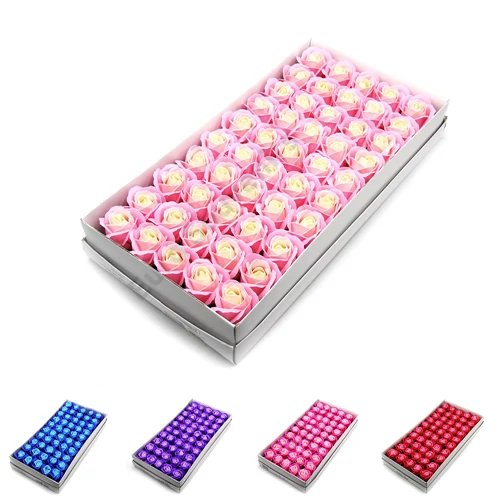 SZAPPANRÓZSAFEJ 50 DB 1/20 PINK SZÍNBEN 6x7 cm