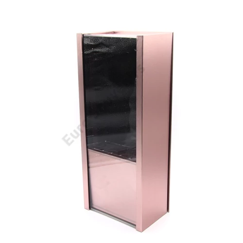 VIRÁGDOBOZ AKRIL 1/12 ROSEGOLD 42x17x11 cm
