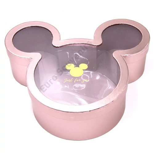 PAPÍRDOBOZ MICKEY 1/20 34x30x10 cm ROSEGOLD