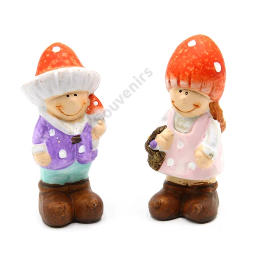 GOMBA FIGURA 8/128 2 FÉLE 5x4x11 cm