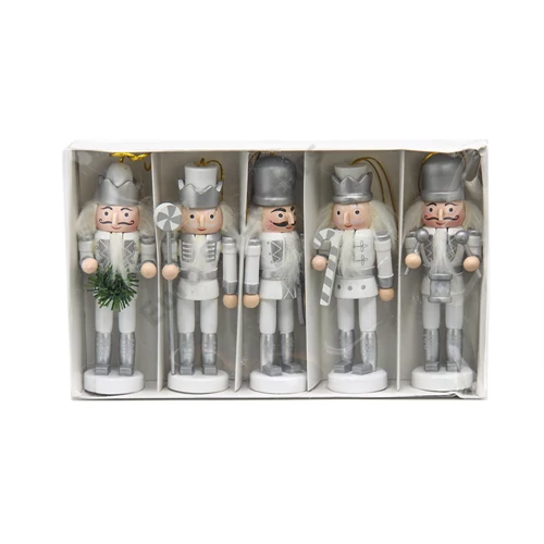DIÓTÖRŐ 5 DB 1/40 12,5 cm FEHÉR-EZÜST