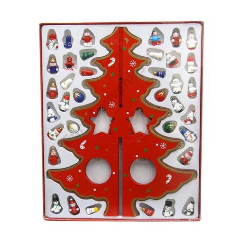 FAFENYŐFA 1/18 24x39 cm ZENÉLŐ, PIROS
