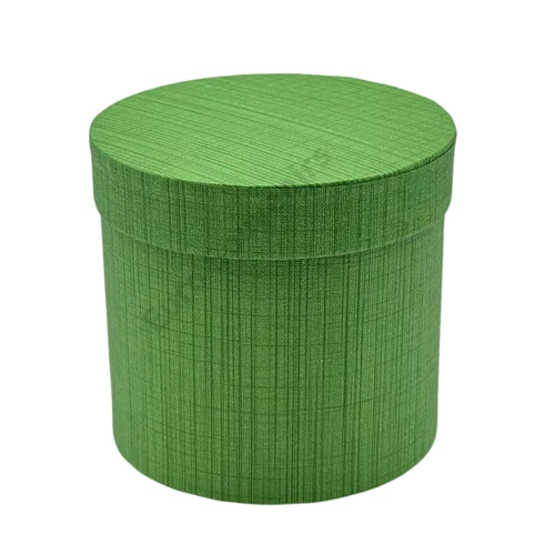 PAPÍRDOBOZ HENGER 4/96 12x11,7 cm ZÖLD