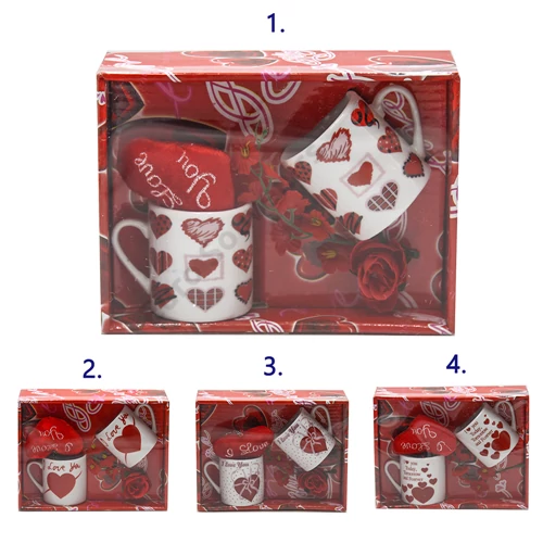 BÖGRE SZETT 2 DB-OS DÍSZDOBOZBAN 1/60 17,5X13X6 CM 4 FÉLE
