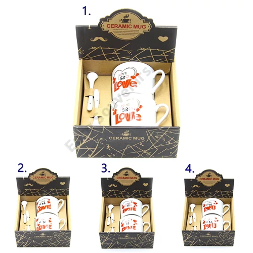 BÖGRE SZETT 2 DB-OS DÍSZDOBOZBAN 1/60 16,5X15X8 4 FÉLE