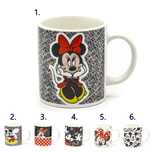 BÖGRE MICKEY, MINNIE-S 12/72 8x9,5 cm 6 FÉLE