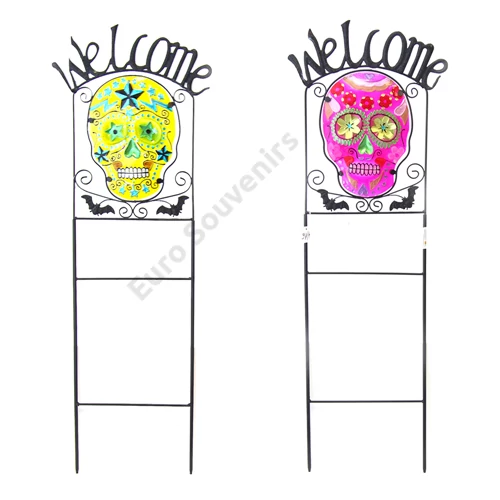 WELCOME FELÍRAT HALLOWEEN LESZÚRHATÓ 4/16 13x0,5x83 cm 2 SZÍNBEN