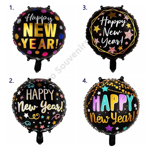 LUFI "HAPPY NEW YEAR" 10/600 45 cm 4 FÉLE