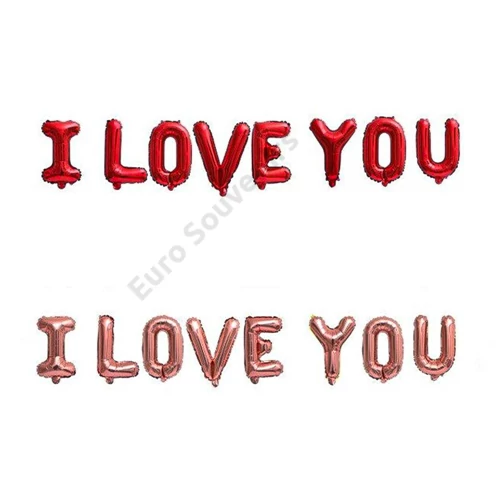 LUFI SZETT "I LOVE YOU" 1/200 40 cm 2 SZÍNBEN