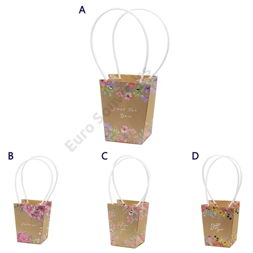 VIRÁGTASAK VIRÁGOS 10/500 13x9,5x15,5 cm 4 FÉLE 