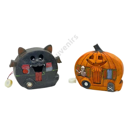 HALLOWEEN FIGURA LEDES 4/48 12,5x12x4,5 cm 2 FÉLE