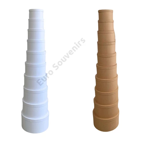 PAPÍRDOBOZ 10 DB 1/6 34,5x18 cm-től 15,5x9 cm-ig 2 SZÍNBEN
