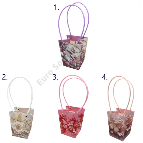 VIRÁGTASAK LEPKÉS 10/480 13x9,5x15,5 cm 4 FÉLE