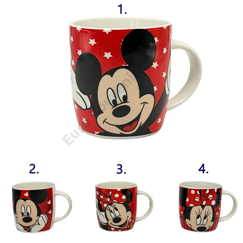 BÖGRE MICKEY,MINNIE 12/72 8,5x9 cm  4 FÉLE