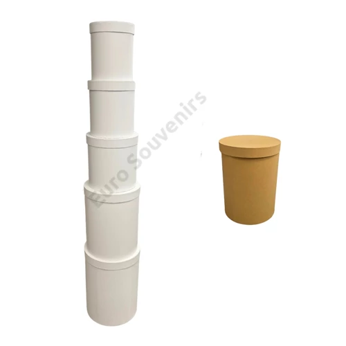 PAPÍRDOBOZ 5 DB 1/4 18x20,5;20,5x22,5;24x24,5;28x35;30x40 cm 2 SZÍNBEN