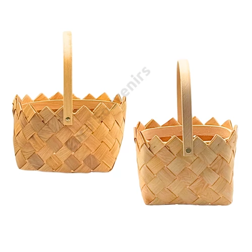 VIRÁGKOSÁR 2 DB 1/40 22x20x13;19x16x13 cm MŰANYAG BETÉTTEL