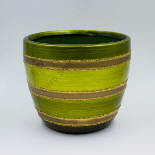 KASPÓ 2/32 ZÖLD,CSÍKOS 10x11 cm