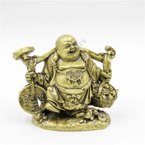BUDDHA 1/75 ARANY 10x11 cm