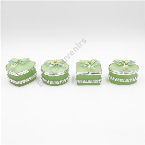 BONBONIER 1/168 ZÖLD LEPKÉS 7x4 cm
