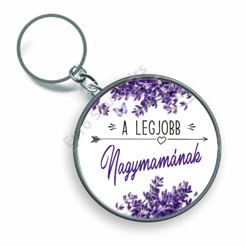 KULCSTARTÓ FÉM ANYÁK-NAPI/NAGYMAMA