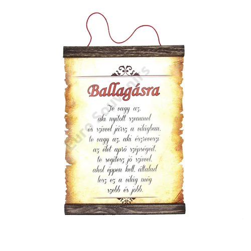PERGAMEN BALLAGÁS 20cmx28cm