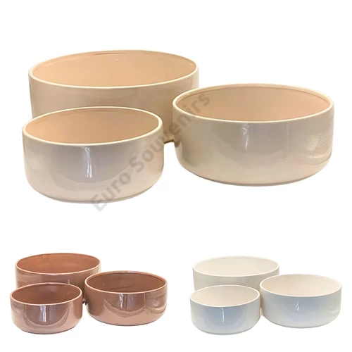 TÁL 3 DB 1/4 22x10;27x11,5;31x13 cm 3 SZÍNBEN