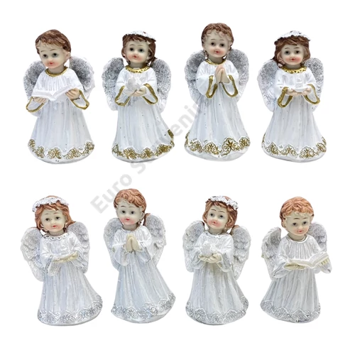 ANGYAL 4/240 4,5x10 cm ARANY,EZÜST 4 FÉLE