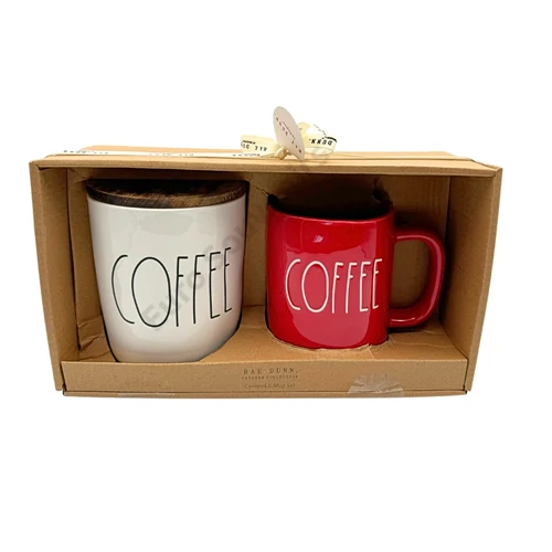 BÖGRE+TARTÓ KÁVÉS 2/12 BÖGRE:12x9,5 cm; TARTÓ:13,5x11 cm