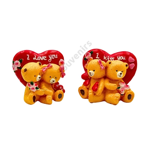 MACIPÁR SZÍVVEL 2/240 7x6 cm 2 FÉLE