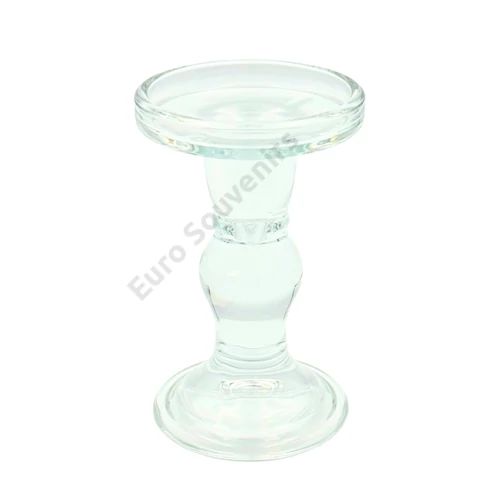 GYERTYATARTÓ ÜVEG 1/48 8,5x14 cm KÉTOLDALÚ