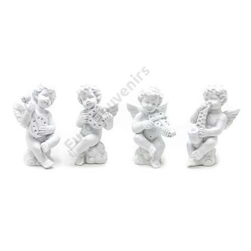 ANGYAL ÜLŐ HANGSZERREL 4/480 4x4,5x8 cm 4 FÉLE
