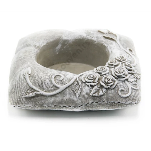 KŐTÁL RÓZSÁS 1/6 23x23x8 cm