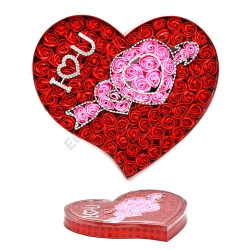 SZAPPANRÓZSA DÍSZDOBOZBAN 1/15 39x36x4,5 cm