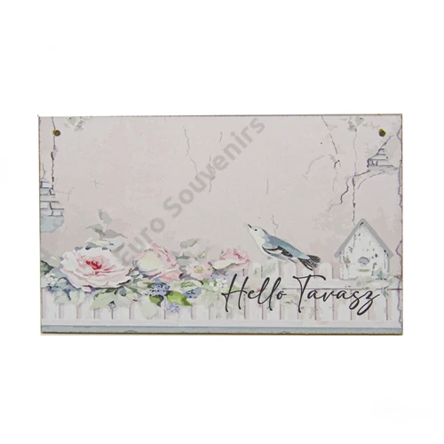 DESZKA KOPOGTATÓ ALAP FEKVŐ,ROMANTIKUS 25x15 cm