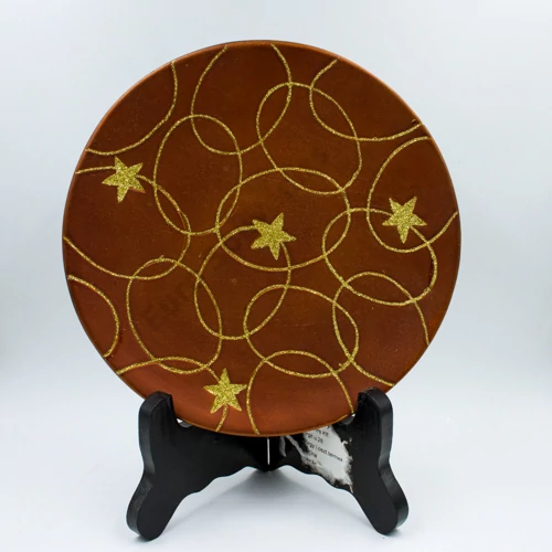 TÁNYÉR 6/36 BARNA 20CM