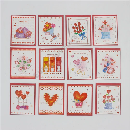 ÜDV.KÁRTYA 120/12000 SZÍVES 6x7,5 cm