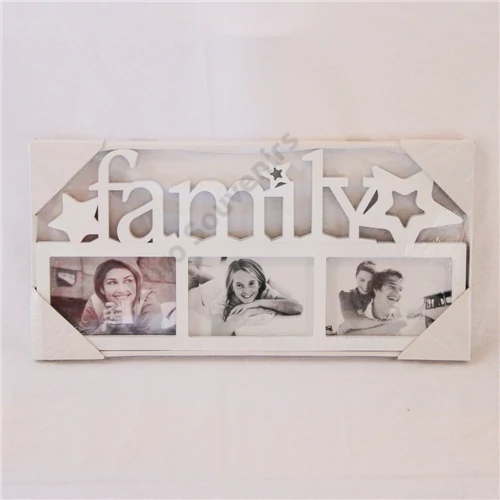 KÉPKERET 1/36 3 ABLAKOS 47x22 CM FAMILY FEHÉR
